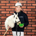 Hobby Horse Skippi - Almond - duży koń na kiju - A3 - kantar w zestawie