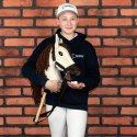 Hobby Horse Skippi - Biszkopt - duży koń na kiju - A3 - kantar w zestawie
