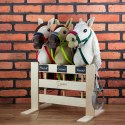 Hobby Horse Skippi - Biszkopt - duży koń na kiju - A3 - kantar w zestawie