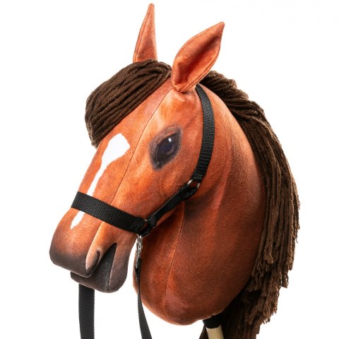 Hobby Horse Skippi - Bursztyn - duży koń na kiju - A3 - kantar - jak żywy Hobby Horse Skippi - Bursztyn - duży koń na kiju - A3 - kantar - jak żywy