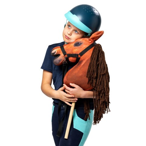 Hobby Horse Skippi - Bursztyn - duży koń na kiju - A3 - kantar - jak żywy Hobby Horse Skippi - Bursztyn - duży koń na kiju - A3 - kantar - jak żywy