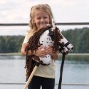 Hobby Horse Skippi - Gniado - srokaty A4 - z kantarem i wodzami