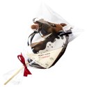 Hobby Horse Skippi - Gniado - srokaty A4 - z kantarem i wodzami