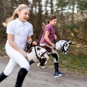 Hobby Horse Skippi - Gniado - srokaty - duży koń na kiju - A3 - z kantarem