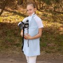 Peleryna Skippi dla Hobby Horse - błękitna - uniwersalny rozmiar A3 A4 Peleryna Skippi dla Hobby Horse - błękitna - uniwersalny rozmiar A3 A4