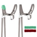 Skippi Kantar dla Hobby Horse - wodze, 2 wymienne futerka - szary Skippi Kantar dla Hobby Horse - wodze, 2 wymienne futerka - szary
