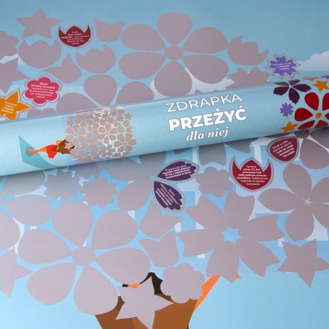 Zdrapka Przeżyć dla Niej plakat do zdrapywania Zdrapka Przeżyć dla Niej plakat do zdrapywania