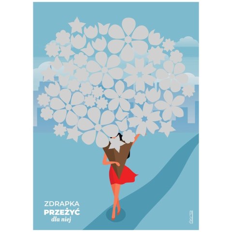 Zdrapka Przeżyć dla Niej plakat do zdrapywania Zdrapka Przeżyć dla Niej plakat do zdrapywania