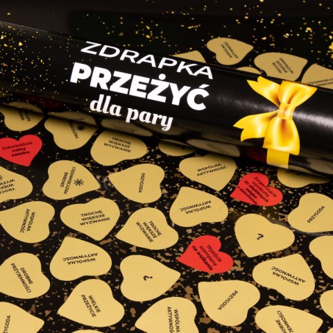 Zdrapka Przeżyć dla Pary Dwojga prezent Walentynki Zdrapka Przeżyć dla Pary Dwojga prezent Walentynki