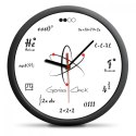 Zegar Geniusza ścienny cofający czas wsteczny Zegar Geniusza ścienny cofający czas wsteczny
