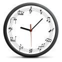 Zegar Muzyka ścienny na ścianę cichy mechanizm Zegar Muzyka ścienny na ścianę cichy mechanizm