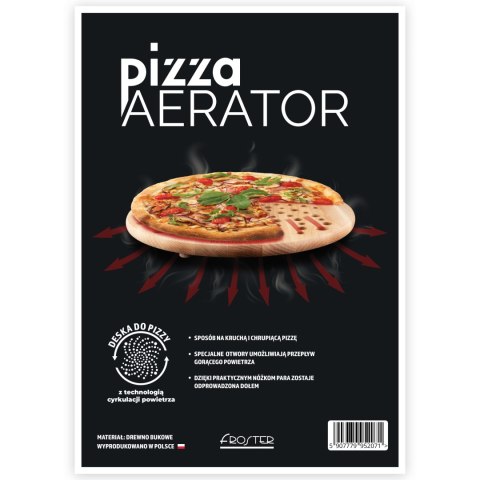 Pizza Aerator Deska do Pizzy 35 cm z Otworami Pizza Aerator Deska do Pizzy 35 cm z Otworami