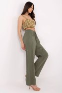 Spodnie Damskie Model TW-SP-BI-3204.70 Khaki - Och Bella Och Bella Spodnie Damskie Model TW-SP-BI-3204.70 Khaki - Och Bella Och Bella