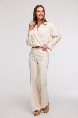 Spodnie Dresowe Model B296 Wanilia - BeWear BeWear