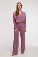 Spodnie Dresowe Model B296 Wrzos - BeWear BeWear Spodnie Dresowe Model B296 Wrzos - BeWear BeWear