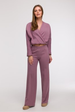 Spodnie Dresowe Model B296 Wrzos - BeWear BeWear