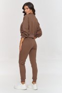 Spodnie Komplet Model A11 Mocca - Makadamia Makadamia