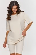 Spodnie Komplet Model A7 Light Beige - Makadamia Makadamia