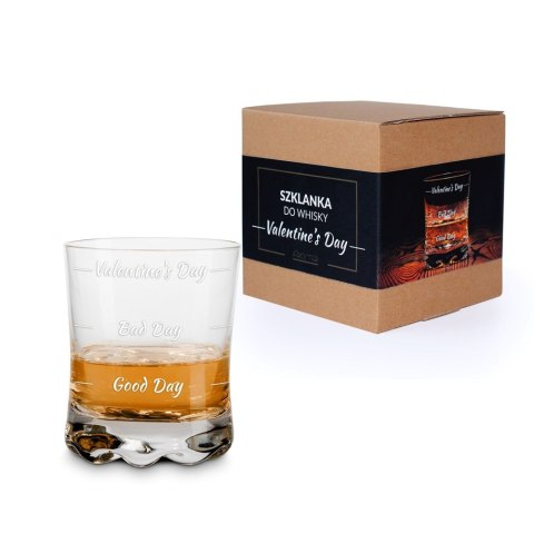 Szklanka do whisky Valentine's Day WALENTYNKI Szklanka do whisky Valentine's Day WALENTYNKI