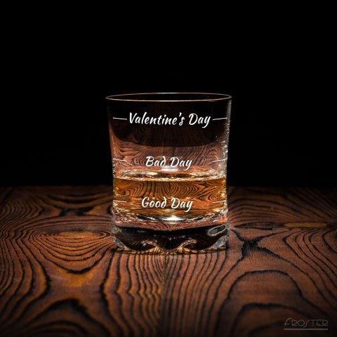 Szklanka do whisky Valentine's Day WALENTYNKI Szklanka do whisky Valentine's Day WALENTYNKI