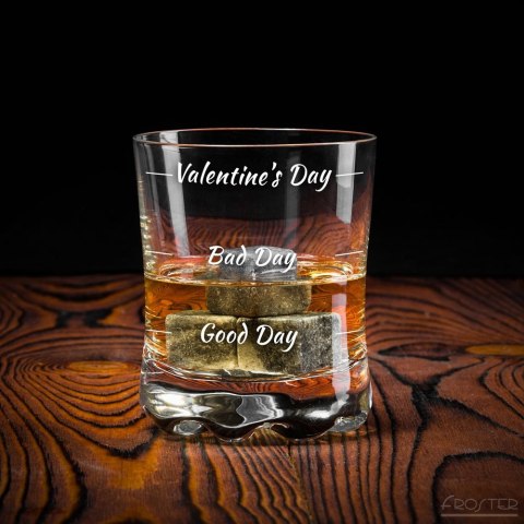 Szklanka do whisky Valentine's Day WALENTYNKI Szklanka do whisky Valentine's Day WALENTYNKI