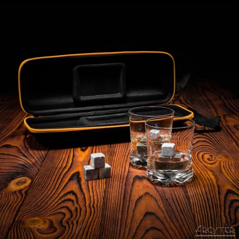 Zestaw Miłośnika Whisky do drinków w etui prezent Zestaw Miłośnika Whisky do drinków w etui prezent