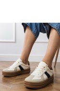 Buty Sportowe Model Serila X3032 Beige - PRIMO PRIMO Buty Sportowe Model Serila X3032 Beige - PRIMO PRIMO