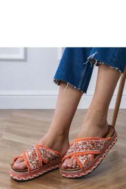 Sandał Klapki Model Kelara X5-376 Orange - PRIMO PRIMO