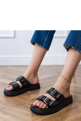 Sandał Klapki Model Liluna DFY-9 Black - PRIMO PRIMO