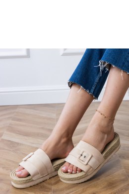 Sandał Klapki Model Lunda LOLO28 Beige - PRIMO PRIMO