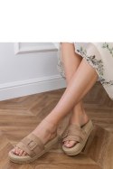 Sandał Klapki Model Lunda LOLO28 Brown - PRIMO PRIMO Sandał Klapki Model Lunda LOLO28 Brown - PRIMO PRIMO