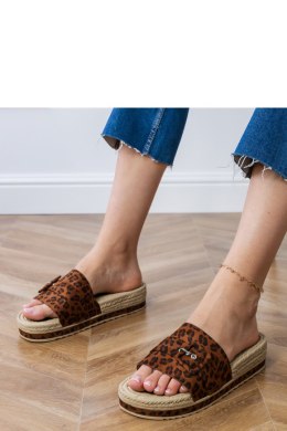 Sandał Klapki Model Lunda LOLO28 Panterka - PRIMO PRIMO