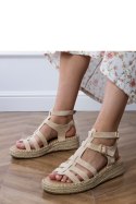 Sandały Model Amur Y23-31 Beige - PRIMO PRIMO Sandały Model Amur Y23-31 Beige - PRIMO PRIMO