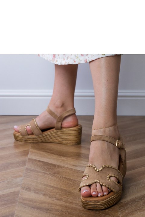 Sandały Model Lurisa X5-371 Beige - PRIMO PRIMO Sandały Model Lurisa X5-371 Beige - PRIMO PRIMO