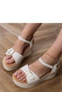 Sandały Model Sarni LOLO22 Beige - PRIMO PRIMO Sandały Model Sarni LOLO22 Beige - PRIMO PRIMO