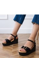 Sandały Model Sarni LOLO22 Black - PRIMO PRIMO Sandały Model Sarni LOLO22 Black - PRIMO PRIMO