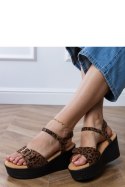 Sandały Model Sarni LOLO22 Panterka - PRIMO PRIMO Sandały Model Sarni LOLO22 Panterka - PRIMO PRIMO