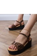 Sandały Model Sarni LOLO22 Panterka - PRIMO PRIMO Sandały Model Sarni LOLO22 Panterka - PRIMO PRIMO