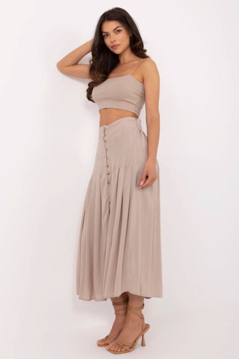 Spódnica Model D73761M50187B Dark Beige - Sublevel Sublevel Spódnica Model D73761M50187B Dark Beige - Sublevel Sublevel