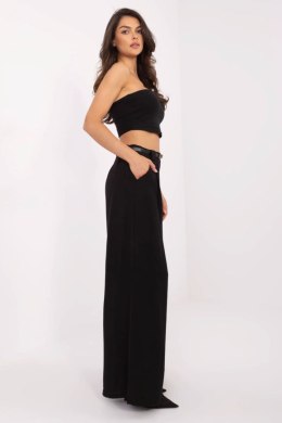 Spodnie Damskie Model MI-SP-A2476.95 Black - Italy Moda Italy Moda