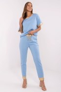 Spodnie Komplet Model MI-KMPL-M61941.96 Blue - Italy Moda Italy Moda Spodnie Komplet Model MI-KMPL-M61941.96 Blue - Italy Moda Italy Moda