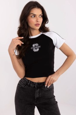 T-shirt Damski Model NM-TS-NG3772.82 Black/White - NM NM
