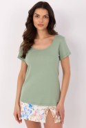 T-shirt Damski Model RV-TS-A557.66P Pistacja - Relevance Relevance T-shirt Damski Model RV-TS-A557.66P Pistacja - Relevance Relevance