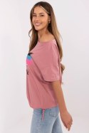 Tshirt Damski Model CLM-TS-1019.79 Dark Pink - Factory Price Factory Price Tshirt Damski Model CLM-TS-1019.79 Dark Pink - Factory Price Factory Price