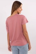 Tshirt Damski Model CLM-TS-1019.79 Dark Pink - Factory Price Factory Price Tshirt Damski Model CLM-TS-1019.79 Dark Pink - Factory Price Factory Price