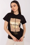 Tshirt Damski Model CLM-TS-1704.85 Black - Factory Price Factory Price Tshirt Damski Model CLM-TS-1704.85 Black - Factory Price Factory Price