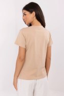 Tshirt Damski Model CLM-TS-1704.85 Camel - Factory Price Factory Price