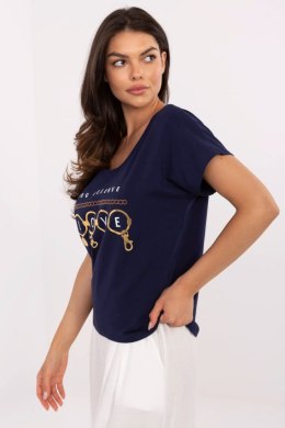 Tshirt Damski Model CLM-TS-1729.86 Navy - Factory Price Factory Price