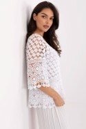 Bluzka Model MI-BZ-9007.77 White - Italy Moda Italy Moda Bluzka Model MI-BZ-9007.77 White - Italy Moda Italy Moda