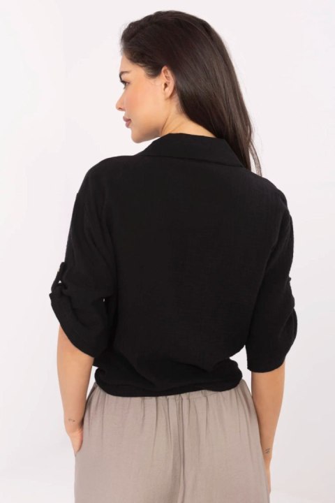 Koszula Damska Model DHJ-KS-8595-1.66 Black - Italy Moda Italy Moda Koszula Damska Model DHJ-KS-8595-1.66 Black - Italy Moda Italy Moda
